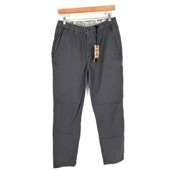 Chubbies “The Musts” Water Resistant Stretch Twill Pants in Charcoal NWT Medium - Picture 1 of 5